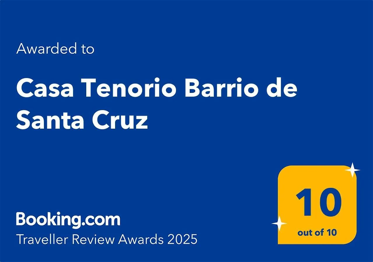 Casa Tenorio Barrio De Santa Cruz Seville